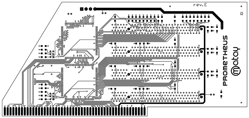 Prometheus Printed Circuit Board Top Layer